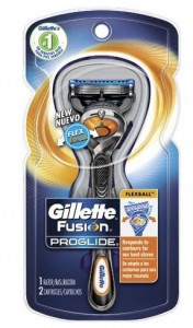 Gillette Fusion Proglide Manual Men's Razor With Flexball Handle Technology With 2 Razor Blade Refills