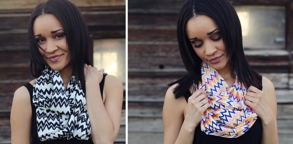 Ikat Zig Zag Scarves