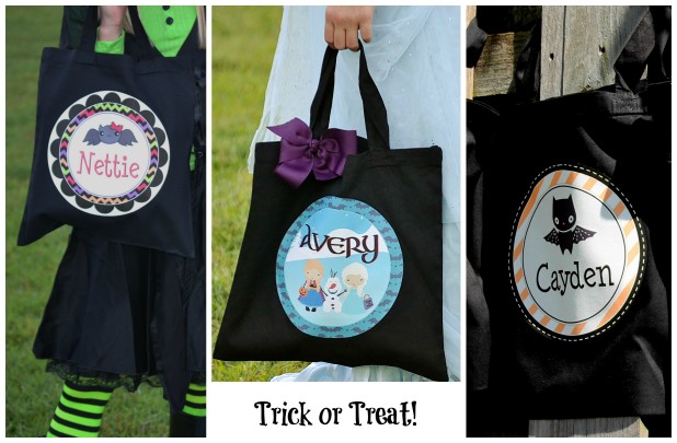 personalized trick or treat bags