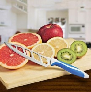 Infinity Kitchen Knife with Vented Stainless Steel Blades