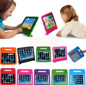 Kids Shock Proof Foam Case Handle Cover shell Stand for iPad 2 3 4 Mini