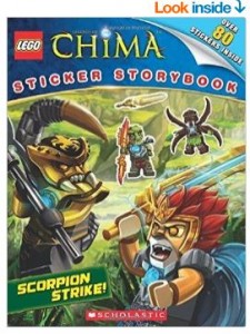 LEGO Legends of Chima Scorpion Strike Sticker Storybook