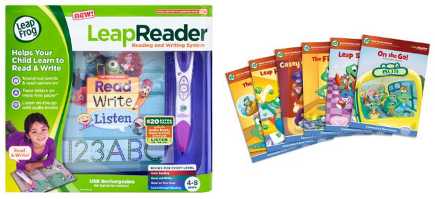 LeapFrog LeapReader Reading & Writing System + Learn to Read Volume 1 amazon deal
