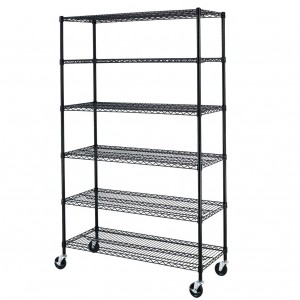 Wire shelf rack