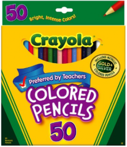 colored pencils