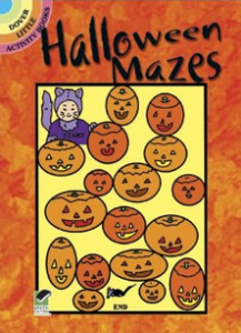 halloween maze book