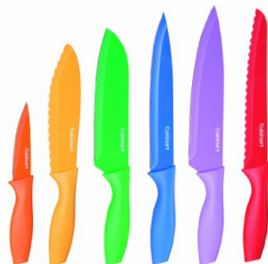 kitchen knifes colored