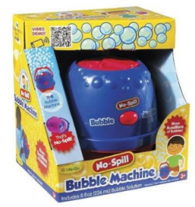 no spill bubble machine