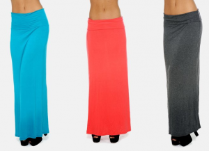 set of 3 maxi skirts