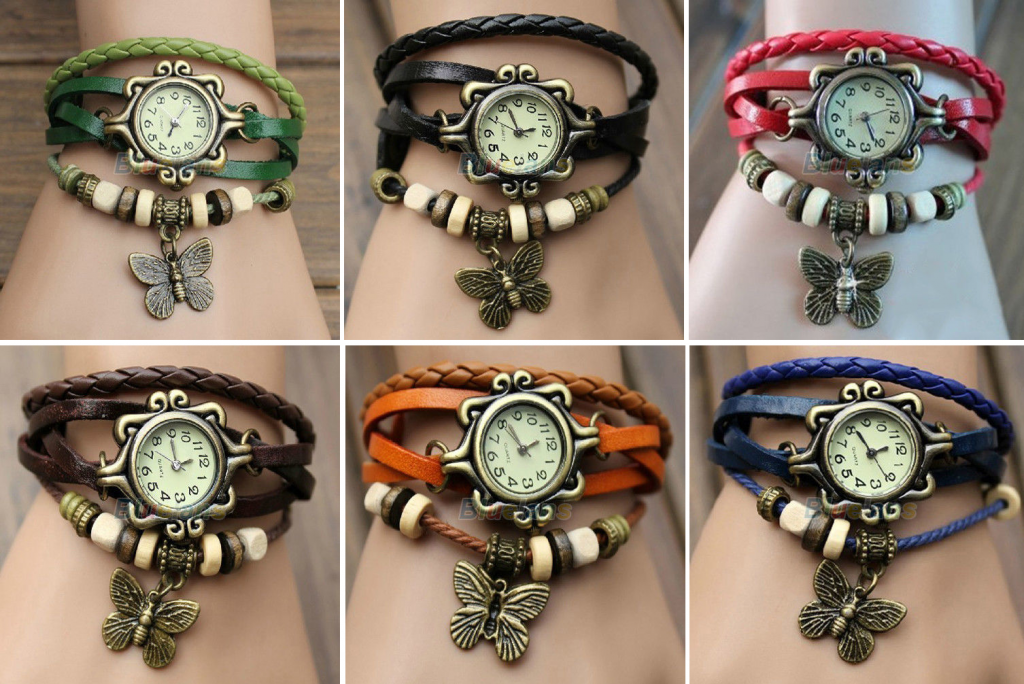 wrap bracelets butterfly