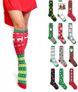 6 pk christmas socks
