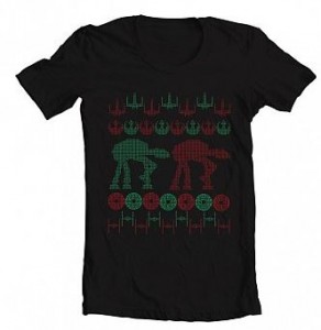 A Very Merry Star Wars Ugly Sweater Tee