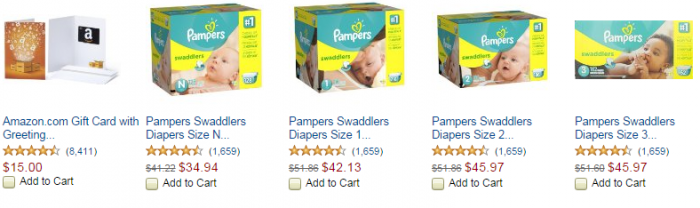 Pampers Gift Card