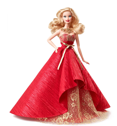 barbie christmas 2014 doll