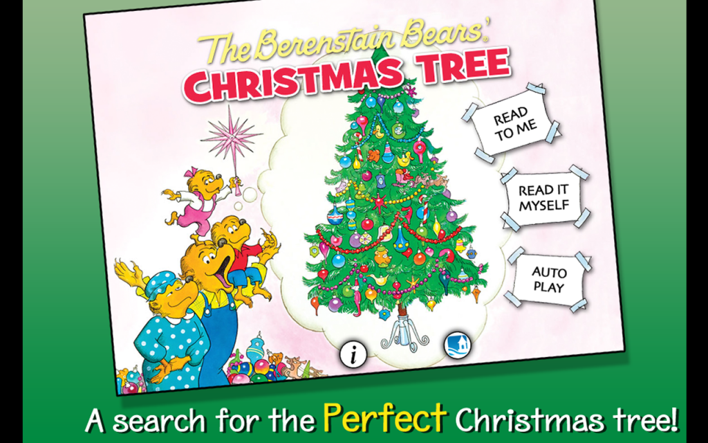 berenstain bears christmas tree app