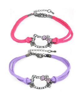 hello kitty braclet pink