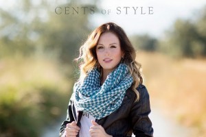 houndstooth infinity scarf