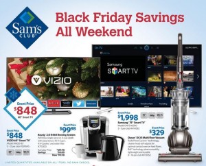 sams club black friday ad