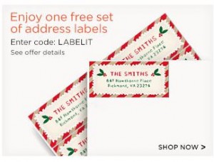 shutterfly free labels