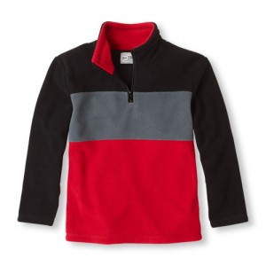 Colorblock Microfleece