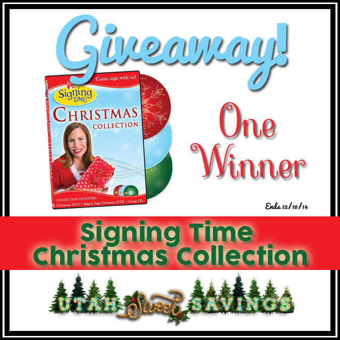 Signing Time Christmas Collection Giveaway