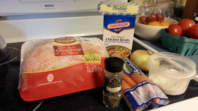 Turkey Gravy ingredients