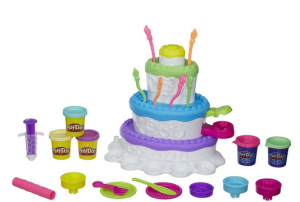 birthday cake playdo
