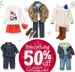 gymboree 50 off