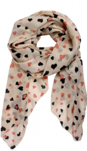 heart scarf