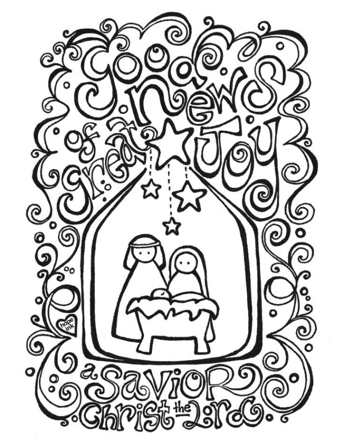 12 FREE Nativity Coloring Pages + 35 Christmas Coloring Pages! Utah