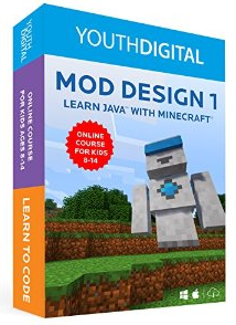 Mod Design 1 - Kids Ages 8-14 Learn to Code in Java with Minecraft