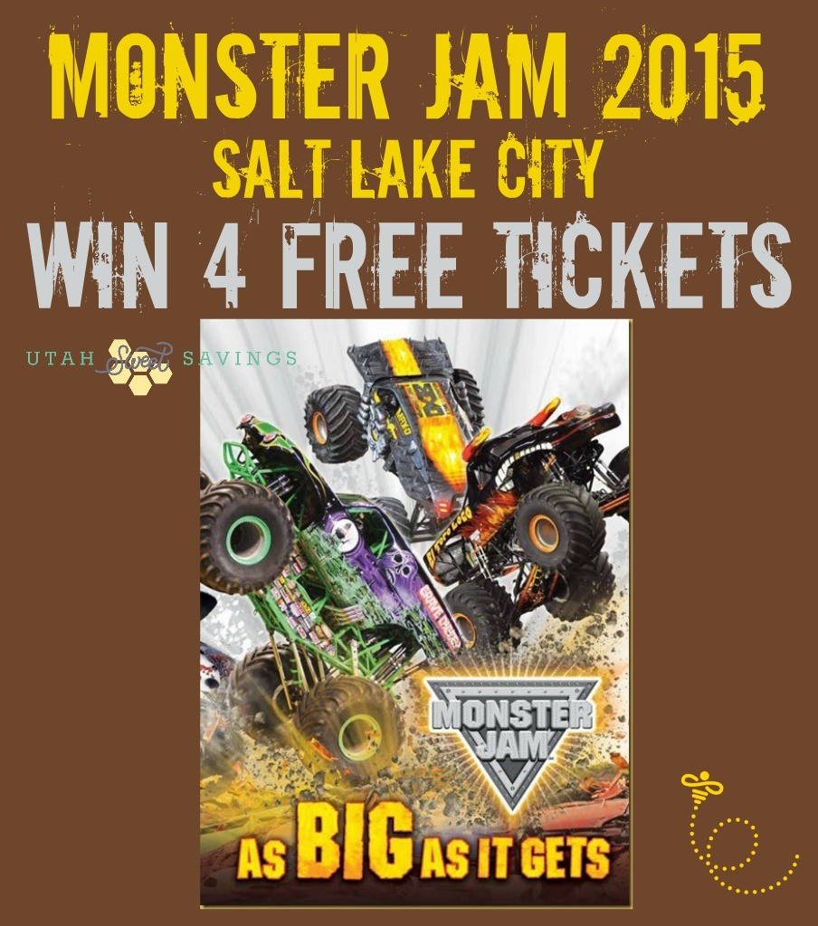 Monster Jam Salt Lake City 2015 Giveaway