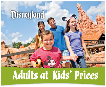 disneyland adults at kids prices
