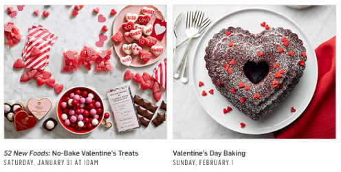 williams sonoma free classes