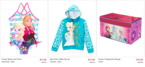 zulily frozen collection sale