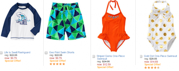 gymboree swim suits