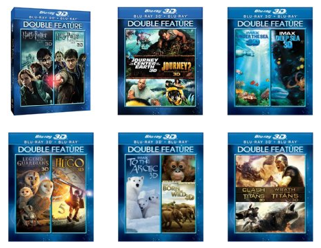 3D Blu-ray Double Features