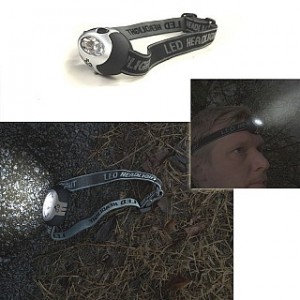 5 PACK of Super Bright LED Headlamps With Batteries Included