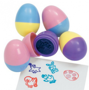 6 Piece Easter Egg Stamping Set