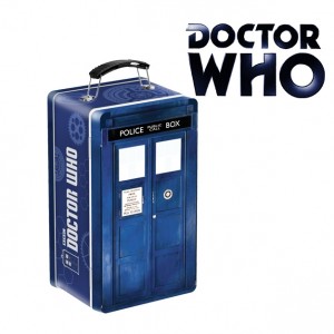 Doctor Who Tardis Shaped Tin Tote