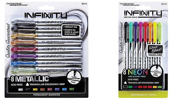 The Write Dudes Infinity Metallic or Neon Markers