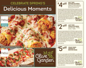 olive garden coupons