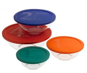 pyrex with lids