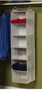 6 shelve closet orginizer