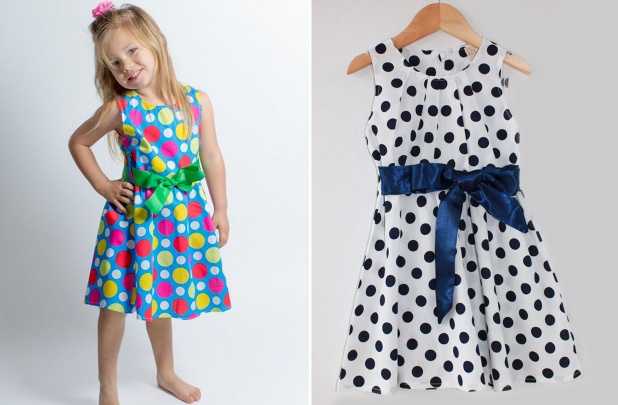 Girls Polka Dot Dresses