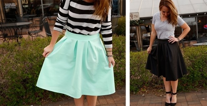a line skirts