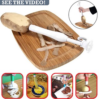 Prep-N-Pop - Makes Peeling and Slicing Food Easy