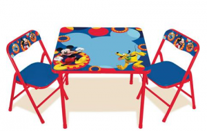mickey table and chairs