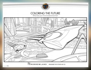tomorrowland free printable coloring pages