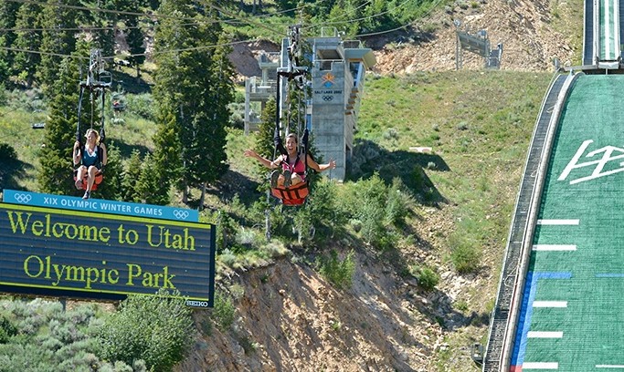 Unlimited Day of Activities for 2 Youths or 2 Adults at Utah Olympic Park
